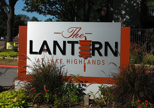 The Lantern Thrive FP Exterior Sign